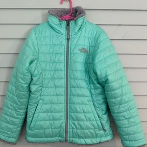Girls reversible North Face jackets